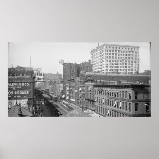 Poster Avenue Wabash (Devant)