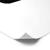 Poster Avertissement d'allergie aux arachides (Coin)