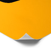 Poster Avertissement d'allergie aux arachides (Coin)