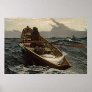 Poster Avertissement de brouillard