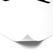 Poster Avertissement de danger électrique, symbole de cho (Coin)