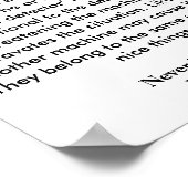 Poster - Avertissement de panne de machine (Coin)