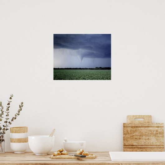 Poster Avertissement de tornade (Cuisine)