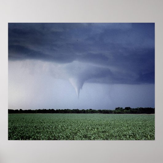 Poster Avertissement de tornade (Devant)