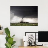 Poster Avertissement de tornade (Bureau à domicile)