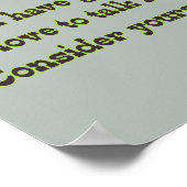 Poster Avertissement des grands-parents (Coin)