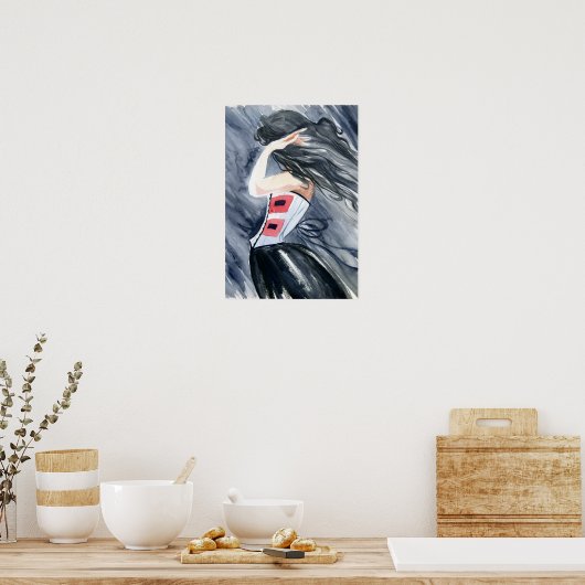 Poster Avertissement d'ouragan (Cuisine)