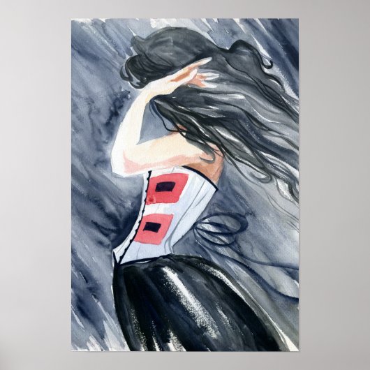 Poster Avertissement d'ouragan (Devant)