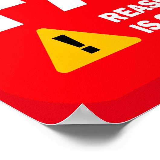 Poster Avertissement : fascisme (Coin)