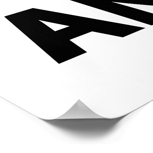 Poster Avertissement : L'exercice est connu pour causer l (Coin)