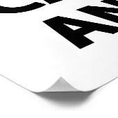 Poster Avertissement : L'exercice est connu pour causer l (Coin)