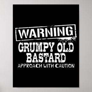 Poster Avertissement Mpy Ancien Approche Avec Prudence Dr