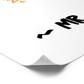 Poster Avertissement sur l'affiche de devis mathématiques (Coin)