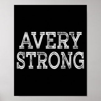 Poster Avery strong squad family reunion last name team 