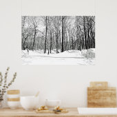 Poster Aveuglé par la neige (Cuisine)