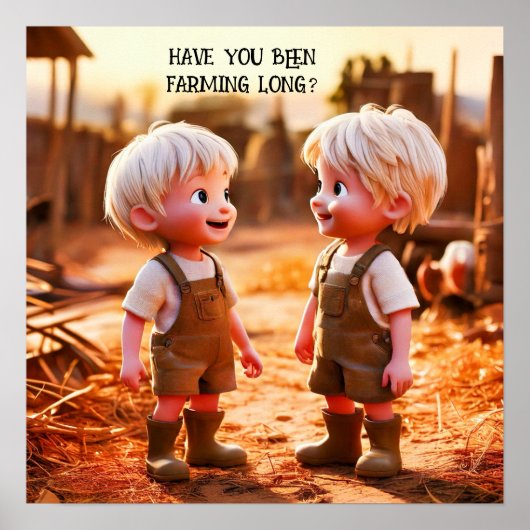 POSTER AVEZ-VOUS ÉTÉ EN EXPLOITATION DEPUIS LONGTEMPS ? (Devant)