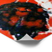 POSTER AVIATEUR ROUGE (Coin)