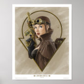 Poster Aviateur Steampunk (Devant)