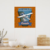 Poster Aviation Canada Northern Adventure (Cuisine)