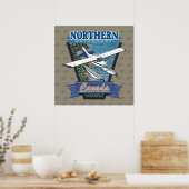 Poster Aviation Canada Northern Adventure (Cuisine)
