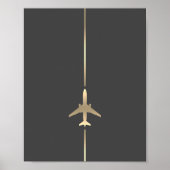 Poster Aviation minimale (Devant)