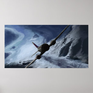 Poster Aviation polaire