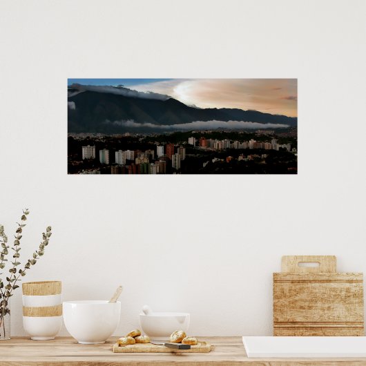 Poster Avila au coucher du soleil (Cuisine)