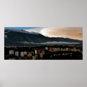 Poster Avila au crépuscule