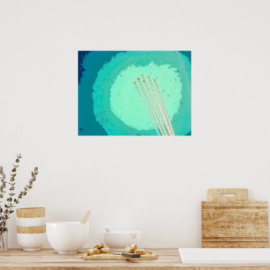 Poster Avion (Cuisine)