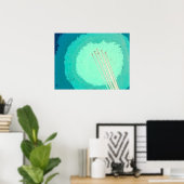 Poster Avion (Bureau à domicile)