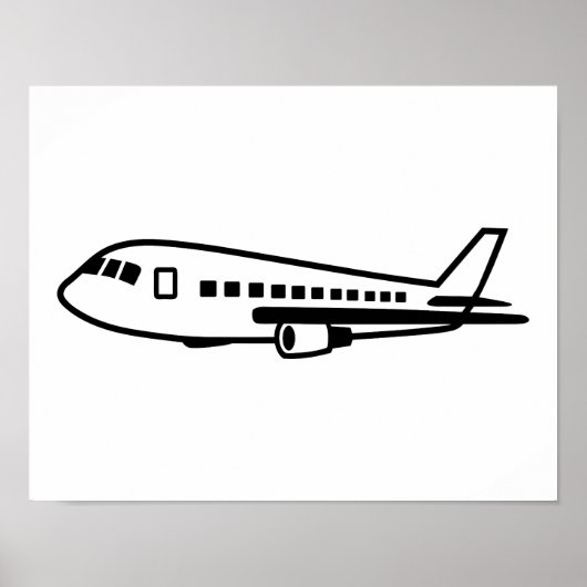 Poster Avion (Devant)