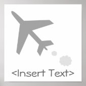 Poster Avion (Devant)