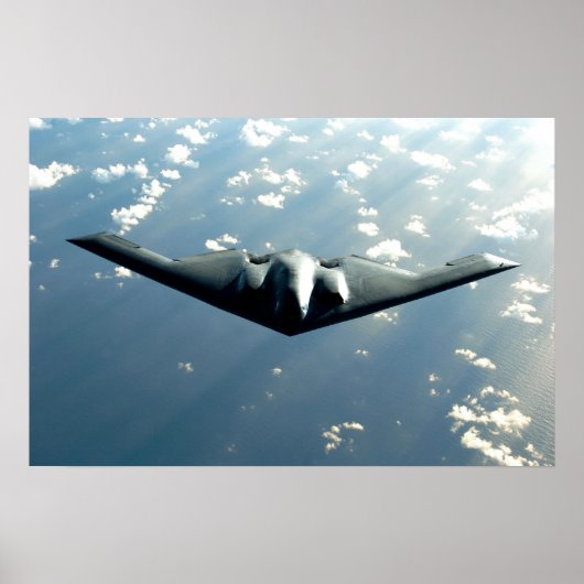 Poster Avion B-2 Spirit (Devant)