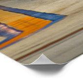 Poster Avion circulant vers le départ (Coin)