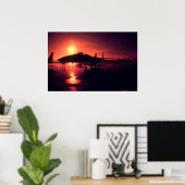 Poster Avion de chasse F-15 Aigle (Bureau à domicile)