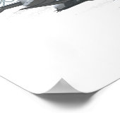 Poster Avion de dessin (Coin)