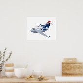 Poster Avion de dessin (Cuisine)
