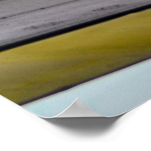 Poster Avion de fret classique (Coin)