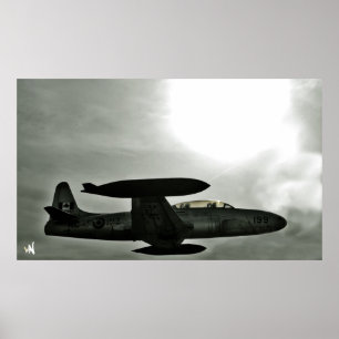 Poster avion de guerre