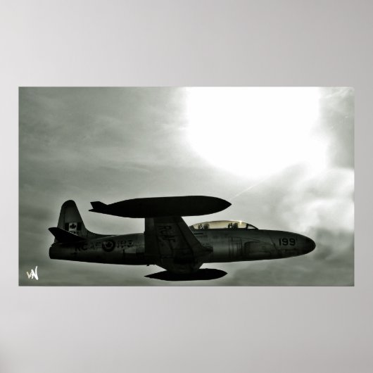 Poster avion de guerre (Devant)