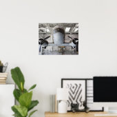 Poster avion de transport C-47 Dakota de la Seconde Guerr (Bureau à domicile)