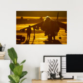 Poster Avion Harrier AV-8B (Bureau à domicile)