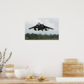Poster Avion Harrier II AV-8B (Cuisine)