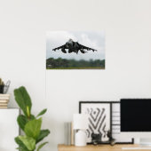 Poster Avion Harrier II AV-8B (Bureau à domicile)
