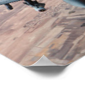 Poster Avion Harrier II AV-8B (Coin)