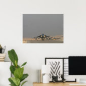 Poster Avion Harrier II AV-8B (Bureau à domicile)