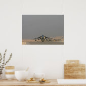 Poster Avion Harrier II AV-8B (Cuisine)