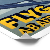 Poster Avion Med A-B Aérotransport (Coin)