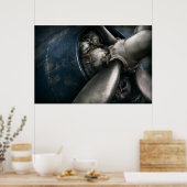 Poster Avion - Pilote - Prop - Vous êtes libre d'aller (Cuisine)