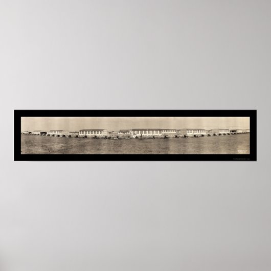 Poster Avion San Antonio Photo 1918 (Devant)